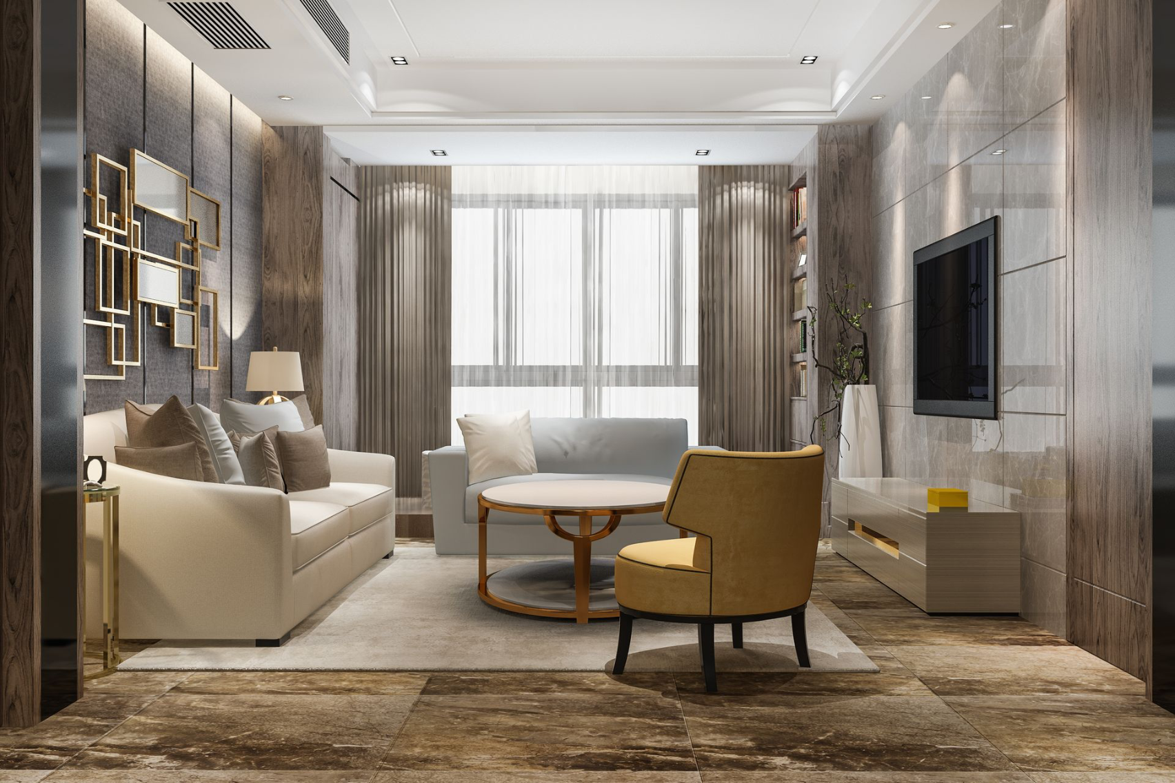Arquitectura de interiores, decoración, luz natural, bienestar,